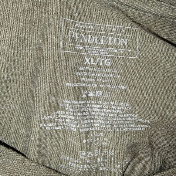 PENDLETON Woolen Mills Men's Logo Ombre Graphic T-shirt XL - Picture 5 of 5